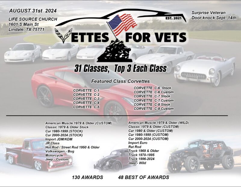 Vettes for Vets Car Show – Vettes for Vets